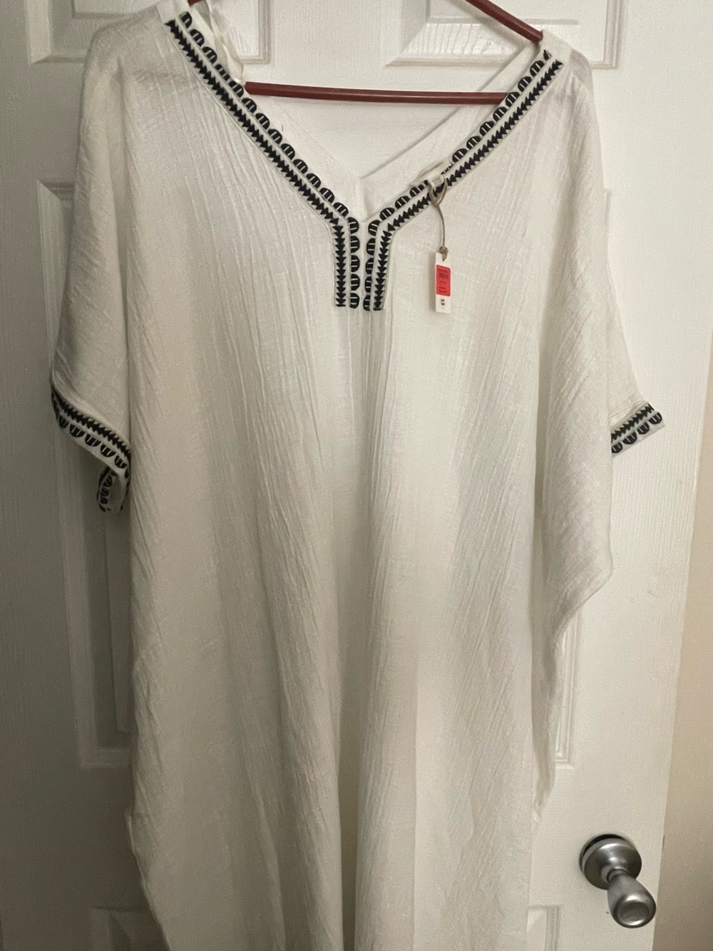 NWT white caftan